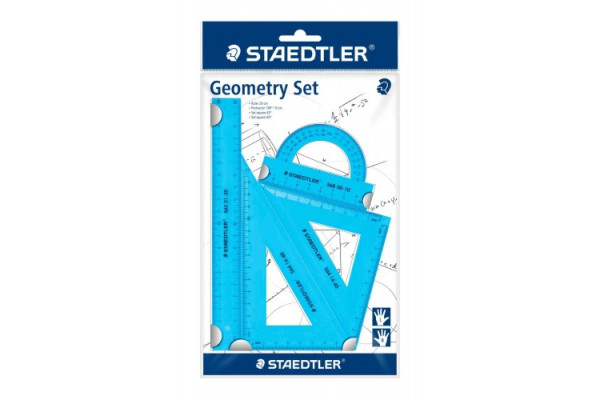 ΧΑΡΑΚΕΣ NEON ΣΕΤ 20cm STAEDTLER (ΠΡΑΣΙΝΟ/ΜΠΛΕ/ΡΟΖ)