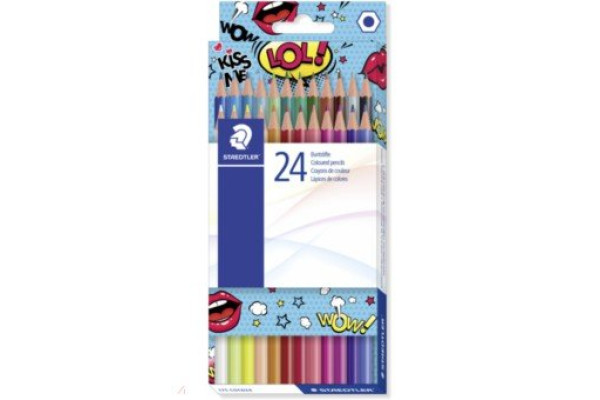 ΞΥΛΟΜΠΟΓΙΕΣ 24 ΧΡΩΜΑΤΩΝ STAEDTLER comic