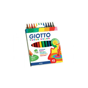 ΜΑΡΚΑΔΟPΟΙ ΛΕΠΤΟΙ 12ΤΕΜ TURBO COLOR BLISTER GIOTTO