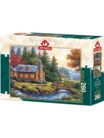 PUZZLE 260 ART AUTUMN ON THE HILLS