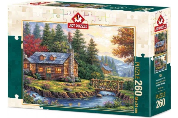 PUZZLE 260 ART AUTUMN ON THE HILLS