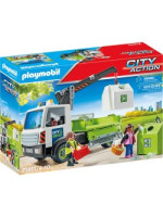 PLAYMOBIL City Life  Όχημα Περισυλλογής Κάδων Ανακύκλωσης Γυαλιού 71431
