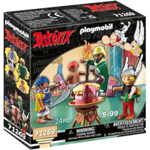 PLAYMOBIL 71269 Asterix: Η δηλητηριασμένη τούρτα του Πυραμιδονίς