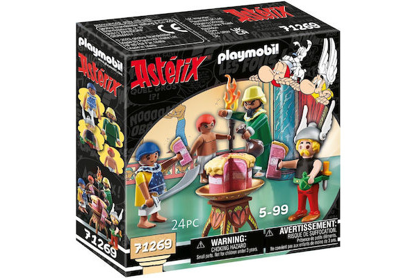 PLAYMOBIL 71269 Asterix: Η δηλητηριασμένη τούρτα του Πυραμιδονίς
