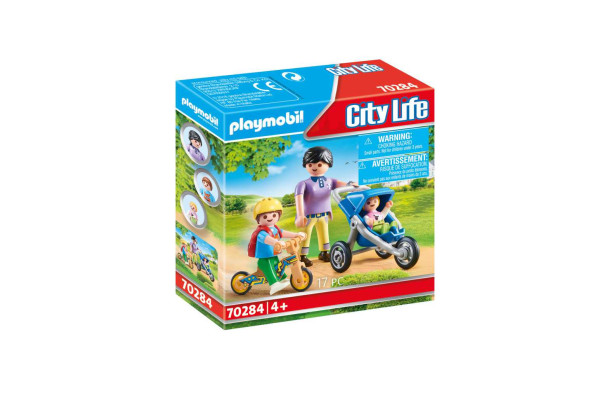 PLAYMOBIL Μαμά και παιδάκια 70284