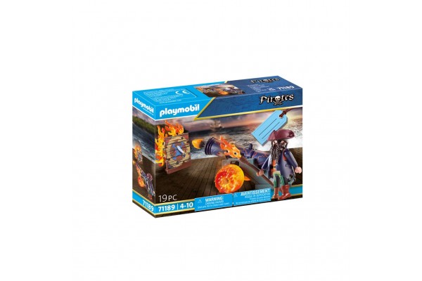 PLAYMOBIL GIFT SET ΠΕΙΡΑΤΗΣ ΜΕ ΚΑΝΟΝΙ 71189