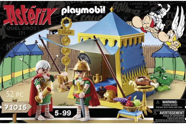 PLAYMOBIL 71015 Asterix : Σκηνή του Ρωμαίου Εκατόνταρχου