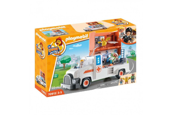 Playmobil DUCK ON CALL - Ασθενοφόρο 70913
