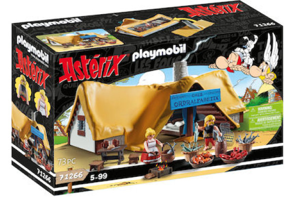 PLAYMOBIL 71266 Asterix: Η καλύβα του ψαρά Αλφαβητίξ