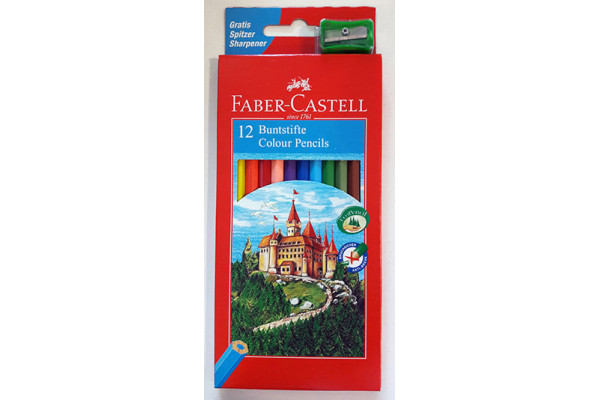 ΞΥΛΟΜΠΟΓΙΕΣ FABER-CASTELL 12 ΧΡΩΜΑΤΩΝ