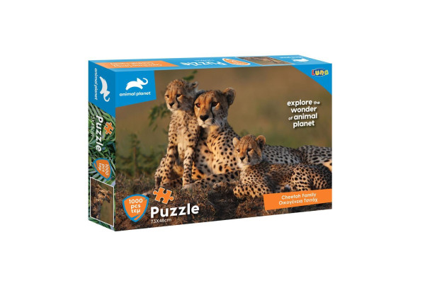 PUZZLE 1000TEM 73Χ48ΕΚ ANIMAL PLANET ΟΙΚΟΓΕΝΕΙΑ ΤΣΙΤΑΧ
