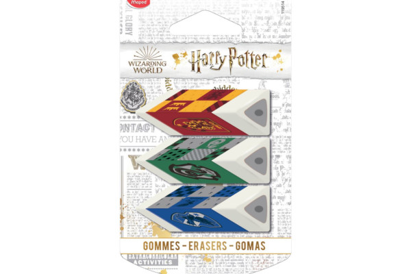 ΓΟΜΜΑ  (ΣΕΤ 3 ΤΕΜΑΧΙΑ) Harry Potter