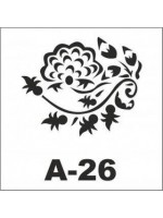 ΣΤΕΝΣΙΛ 20Χ20 A-26 ARTEBELLA ΛΟΥΛΟΥΔΙ