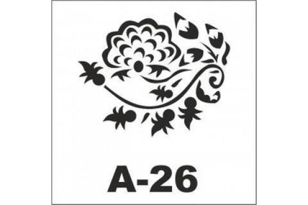 ΣΤΕΝΣΙΛ 20Χ20 A-26 ARTEBELLA ΛΟΥΛΟΥΔΙ
