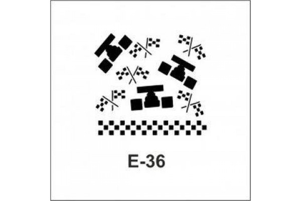 ΣΤΕΝΣΙΛ 10Χ10 Ε-36 ARTEBELLA FORMULA
