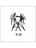 ΣΤΕΝΣΙΛ 10Χ10 Ε-20 ARTEBELLA ΖΩΔΙΟ ΔΙΔΥΜΟΣ