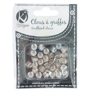 ΚΑΡΦΙΔΕΣ ΔΙΑΚΟΜΗΤΙΚΕΣ ΑΣΗΜΙ 10MM-30PCS ΚΑΡΦΙΔΕΣ ΔΙΑΚΟΜΗΤΙΚΕΣ ΑΣΗΜΙ 10MM-30PCS