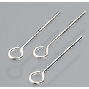 ΚΟΣΜΗΜΑ ΚΑΡΦΙΤΣΑ ΜΕ ΟΠΗ  ,925 SILVER 12MM 10PCS
