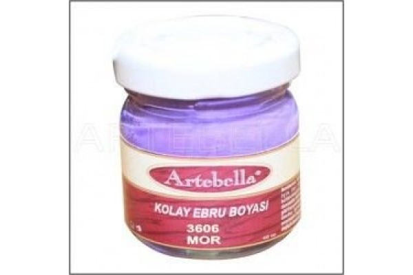 ΧΡΩΜΑΤΑ ΜΑΡΜΑΡΟΓΡΑΦΙΑΣ 40CC ΜΩΒ  ARTEBELLA