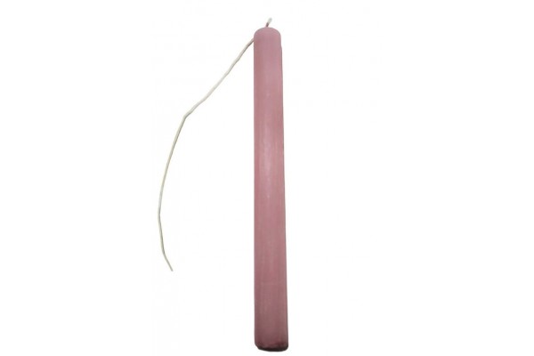 ΛΑΜΠΑΔΑ ΑΡΩΜΑΤΙΚΗ ΡΟΖ  ΚΟΝΤΗ ΚΥΛΙΝΔΡΙΚΗ 25CM ΔIAM:2,5CM