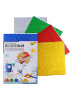 ΑΦΡΩΔΕΣ ΦΥΛΛΟ  GLITTER BASIC ΑΥΤΟΚΟΛΛΗΤΟ ΣΤΗΝ ΜΙΑ ΟΨΗ  20X29 5ΦΥΛΛΑ-5ΧΡΩΜΑΤΑ