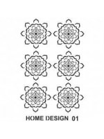 ΣΤΕΝΣΙΛ 35Χ50 HOME DESING STENCILS ARTEBELLA