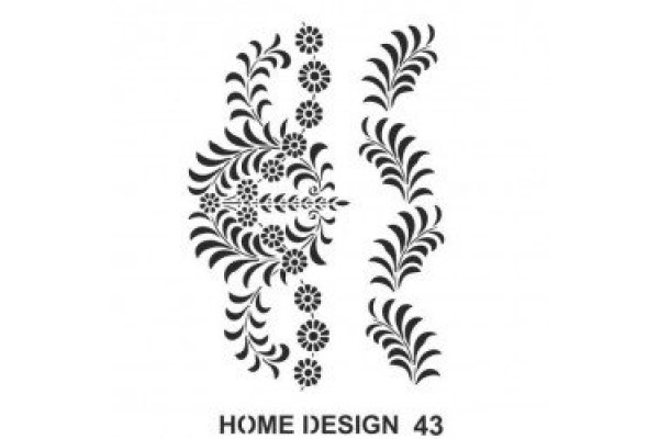 ΣΤΕΝΣΙΛ 35Χ50 HOME DESING STENCILS ARTEBELLA