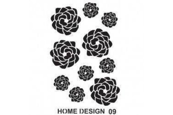 ΣΤΕΝΣΙΛ 35Χ50 HOME DESING STENCILS ARTEBELLA