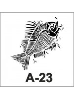 ΣΤΕΝΣΙΛ 20Χ20 A-23 ARTEBELLA ΨΑΡΙ