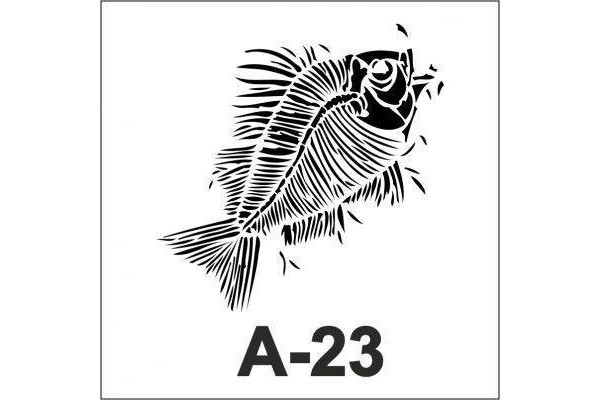 ΣΤΕΝΣΙΛ 20Χ20 A-23 ARTEBELLA ΨΑΡΙ