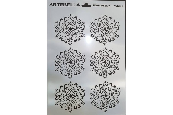 ΣΤΕΝΣΙΛ 35Χ50 HOME DESING STENCILS ARTEBELLA
