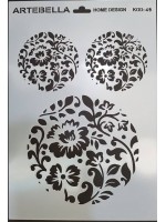ΣΤΕΝΣΙΛ 35Χ50 HOME DESING STENCILS ARTEBELLA