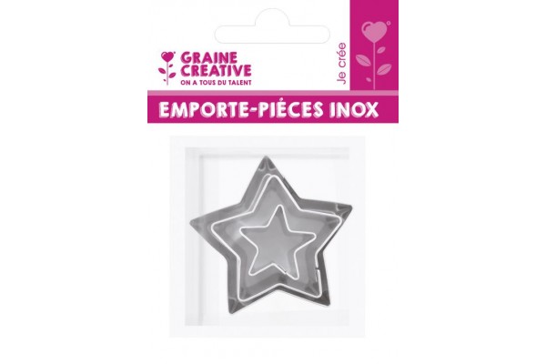 ΚΑΛΟΥΠΙΑ ΜΕΤΑΛΛΙΚΑ ΑΣΤΕΡΙΑ ΣΕΤ 3ΤΕΜ