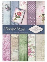 ΧΑΡΤΙ SCRAPBOOKING 5 ΧΑΡΤΙΑ ΔΙΠΛΗΣ& 1 ΦΥΛΛΟ ΜΕ ΕΤΙΚΕΤΕΣ 200g 210x297mm SCRAP008