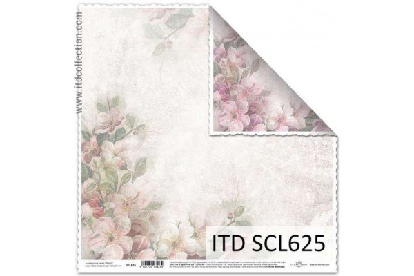 ΧΑΡΤΙ SCRAPBOOKING 315 x 325 mm SCL625