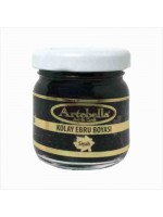 ΧΡΩΜΑΤΑ ΜΑΡΜΑΡΟΓΡΑΦΙΑΣ 40CC ΜΑΥΡΟ  ARTEBELLA