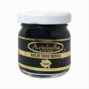ΧΡΩΜΑΤΑ ΜΑΡΜΑΡΟΓΡΑΦΙΑΣ 40CC ΜΑΥΡΟ  ARTEBELLA