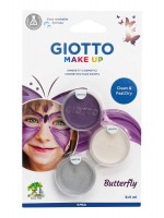 ΧΡΩΜΑΤΑ ΠΡΟΣΩΠΟΥ ΣΕΤ 3 ΧΡΩΜΑΤΩΝ 5ml BUTTERFLY