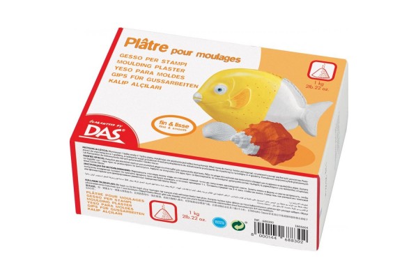 ΓΥΨΟΣ ΚΑΛΛΙΤΕΧΝΙΑΣ ΛΕΥΚΟΣ 1kg DAS