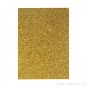 ΑΦΡΩΔΕΣ ΦΥΛΛΟ GLITTER GOLD Α4 210x297 2,0 mm