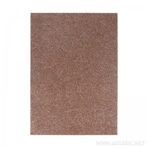 ΑΦΡΩΔΕΣ ΦΥΛΛΟ GLITTER LIGHT BROWN Α4 210x297mm 2,0 mm