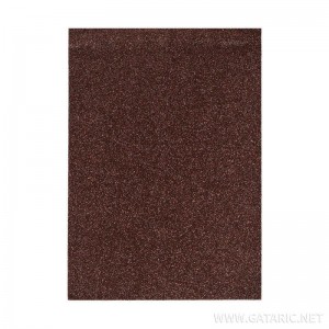 ΑΦΡΩΔΕΣ ΦΥΛΛΟ GLITTER BROWN Α4 210x297mm 2,0 mm