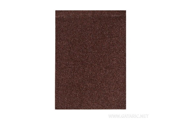 ΑΦΡΩΔΕΣ ΦΥΛΛΟ GLITTER BROWN Α4 210x297mm  2,0 mm