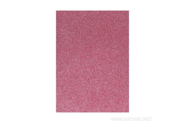 ΑΦΡΩΔΕΣ ΦΥΛΛΟ GLITTER PINK Α4 210x297mm 2,0 mm