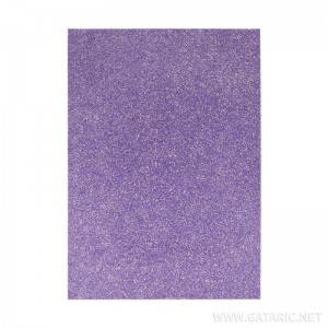 ΑΦΡΩΔΕΣ ΦΥΛΛΟ GLITTER LIGHT PURPLE Α4 210x297mm 2,0 mm
