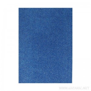 ΑΦΡΩΔΕΣ ΦΥΛΛΟ GLITTER BLUE Α4 210x297mm 2,0 mm