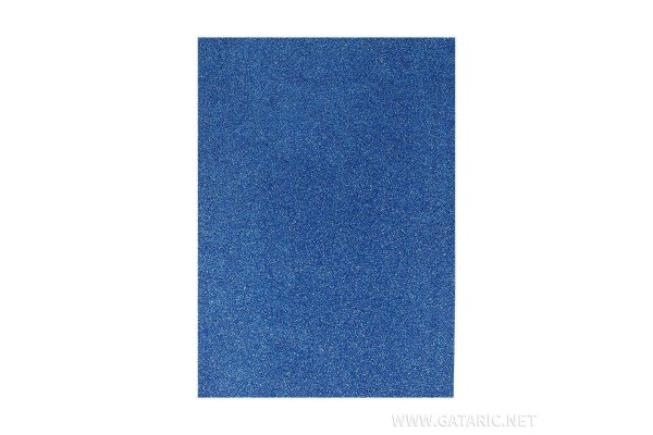 ΑΦΡΩΔΕΣ ΦΥΛΛΟ GLITTER BLUE Α4 210x297mm 2,0 mm
