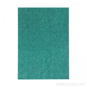 ΑΦΡΩΔΕΣ ΦΥΛΛΟ GLITTER LIGHT GREEN Α4 210x297mm 2,0 mm