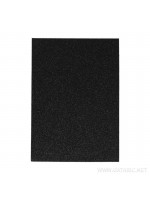 ΑΦΡΩΔΕΣ ΦΥΛΛΟ GLITTER  BLACK Α4 210x297mm 2,0 mm