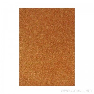 ΑΦΡΩΔΕΣ ΦΥΛΛΟ GLITTER COPPER Α4 210x297mm 2,0 mm
